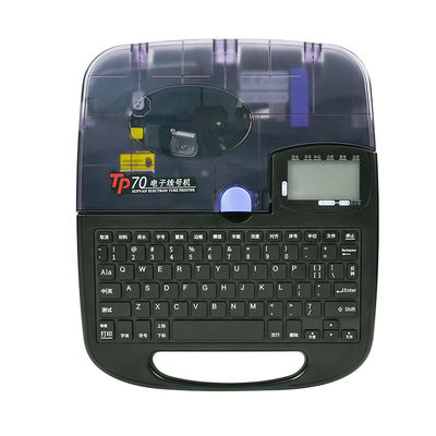 เครื่องพิมพ์เครื่องหมายท่อ USB 2.0 ซีรีส์ TP เครื่องพิมพ์เครื่องหมายสายสําหรับการพิมพ์กล่อง
