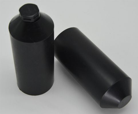 Polyolefin ความร้อนลดปลาย Caps 300% ยืดหยุ่นที่แตก ความร้อนลดปลาย Caps สายเคเบิล