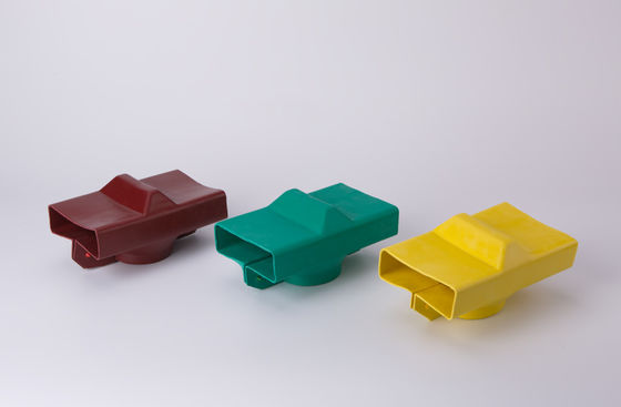อุปกรณ์ประกอบสายไฟฟ้า ความร้อนลดความหนา ผูกพันข้าม Polyolefin Busbar Protection Cover ISO9001 Bus Bar Cover