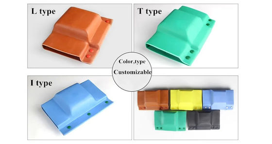 อุปกรณ์ประกอบสายไฟฟ้า ความร้อนลดความหนา ผูกพันข้าม Polyolefin Busbar Protection Cover ISO9001 Bus Bar Cover