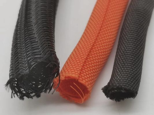 ป้องกันอุณหภูมิสูง รวมตัว กล่อง PET Cable Sleeve UL94V-2