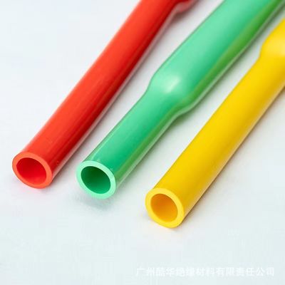 ความทนทานต่อรังสี UV กระชับยืดหยุ่น EPDM ท่อลดความร้อน ทนทานต่อการกัดกร่อนสูง