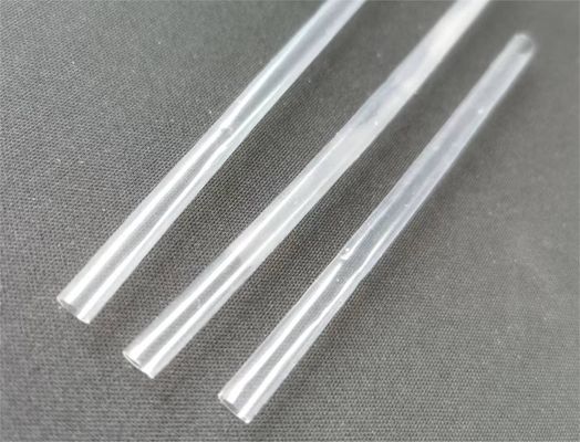 ท่อลดความร้อนแบบผนังบางโปร่ง PVDF ท่อลดความร้อนแบบครึ่งแข็ง Polyvinylidene Fluoride
