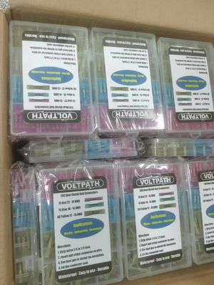 น้ํากันน้ํา ยอดนิยม Joiners ทะเล 300pcs Solder Sleeve Wire Splices Solder Seal ความร้อนลดลดการเชื่อม Butt