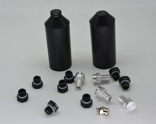 13MPa ความร้อนหดเคเบิลปลาย Caps สีดํา ป้องกันหนอน
